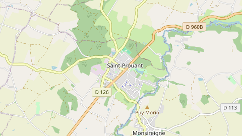 Carte de localisation de l'évènement
