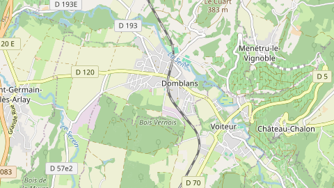 Carte de localisation de l'évènement