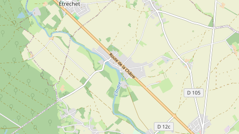Carte de localisation de l'évènement