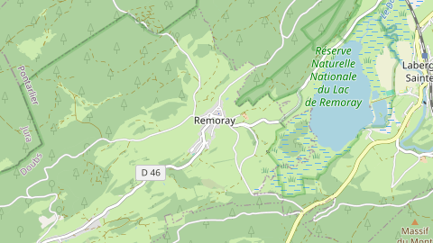 Carte de localisation de l'évènement