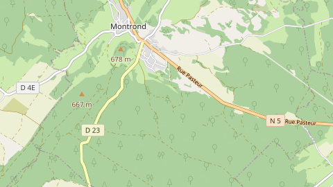 Carte de localisation de l'évènement