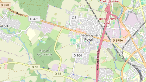 Carte de localisation de l'évènement