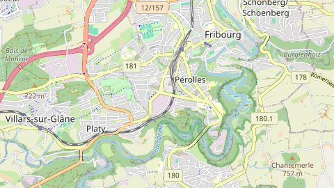 Carte de localisation de l'évènement