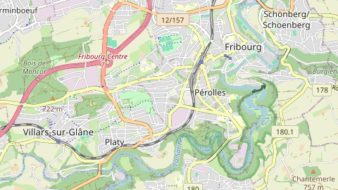 Carte de localisation de l'évènement