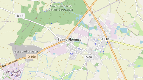 Carte de localisation de l'évènement