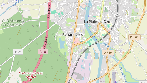 Carte de localisation de l'évènement