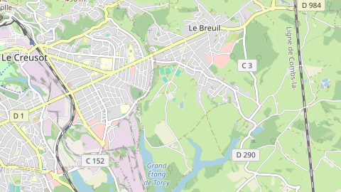 Carte de localisation de l'évènement
