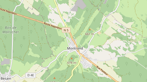 Carte de localisation de l'évènement