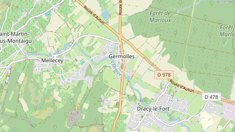 Carte de localisation de l'évènement