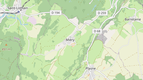 Carte de localisation de l'évènement