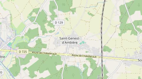 Carte de localisation de l'évènement
