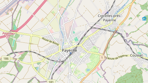 Carte de localisation de l'évènement