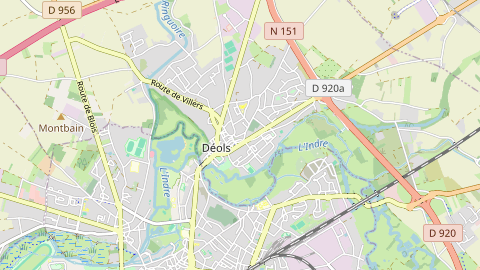 Carte de localisation de l'évènement