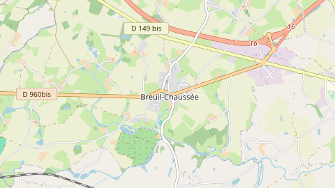 Carte de localisation de l'évènement
