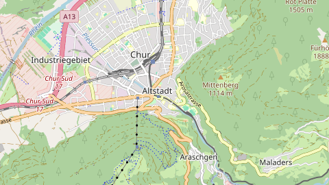 Carte de localisation de l'évènement