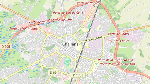 Carte de localisation de l'évènement