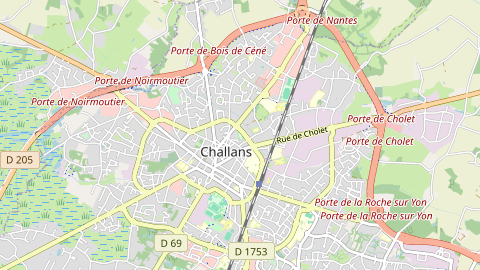 Carte de localisation de l'évènement