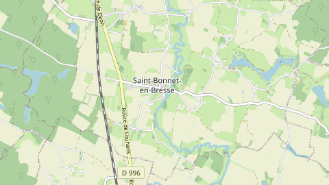 Carte de localisation de l'évènement