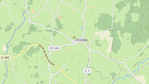 Carte de localisation de l'évènement