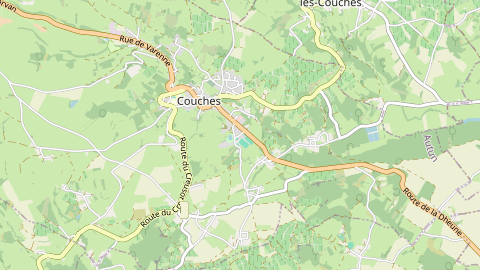 Carte de localisation de l'évènement