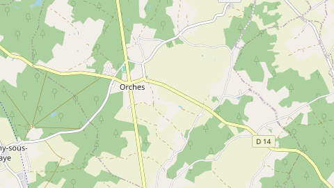 Carte de localisation de l'évènement