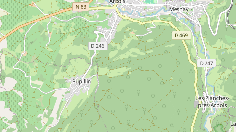 Carte de localisation de l'évènement