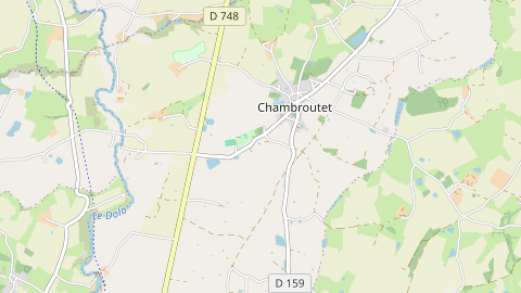 Carte de localisation de l'évènement