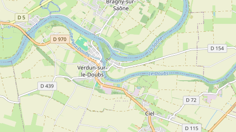 Carte de localisation de l'évènement