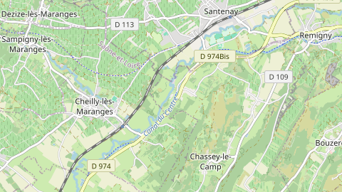 Carte de localisation de l'évènement