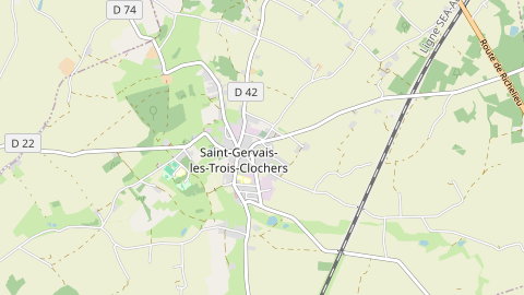 Carte de localisation de l'évènement