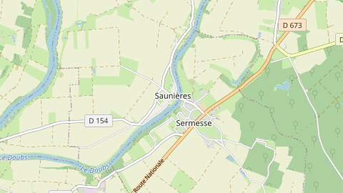 Carte de localisation de l'évènement
