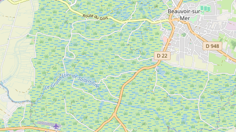 Carte de localisation de l'évènement