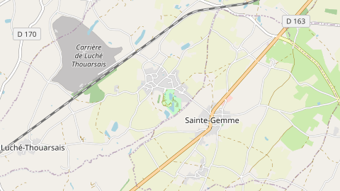 Carte de localisation de l'évènement