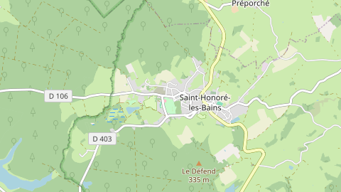 Carte de localisation de l'évènement