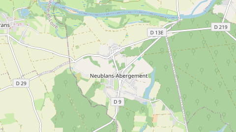 Carte de localisation de l'évènement