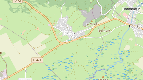 Carte de localisation de l'évènement