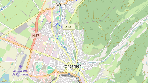 Carte de localisation de l'évènement