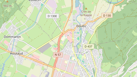 Carte de localisation de l'évènement
