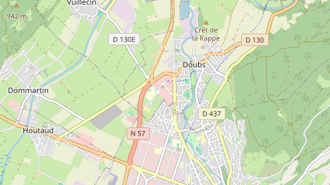 Carte de localisation de l'évènement