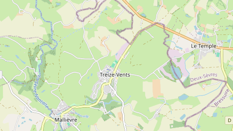 Carte de localisation de l'évènement