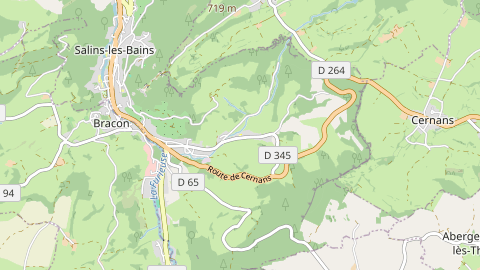 Carte de localisation de l'évènement