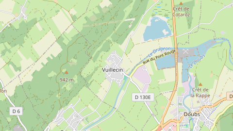 Carte de localisation de l'évènement