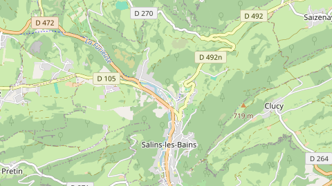 Carte de localisation de l'évènement