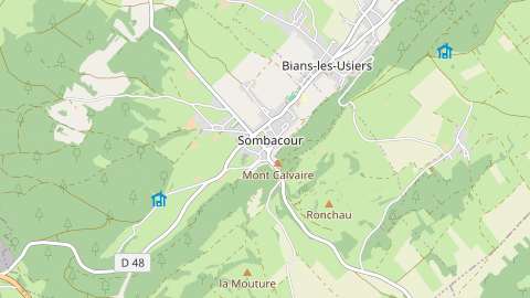 Carte de localisation de l'évènement