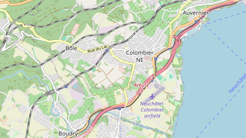 Carte de localisation de l'évènement