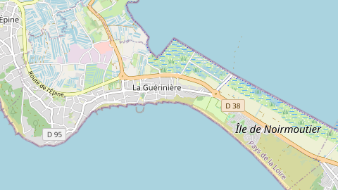 Carte de localisation de l'évènement