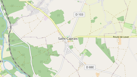 Carte de localisation de l'évènement