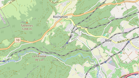Carte de localisation de l'évènement