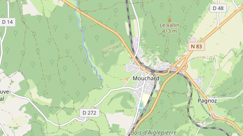 Carte de localisation de l'évènement