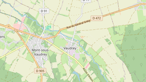 Carte de localisation de l'évènement